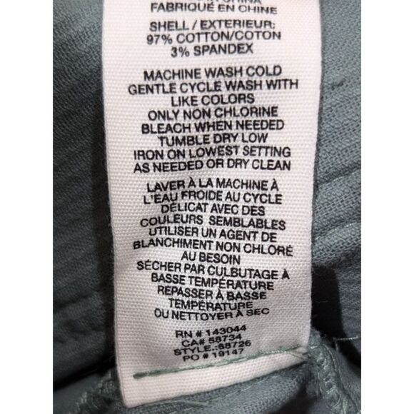 Anthropologie Avec Les Filles Corduroy Wide Wale Jacket Blazer in Moss Green - Picture 7 of 7